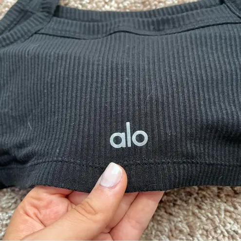 Alo Yoga  Ribbed Bra Top