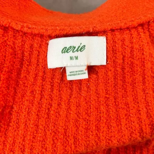 Aerie  Orange Soft & Cozy Oversized Cardigan Size M