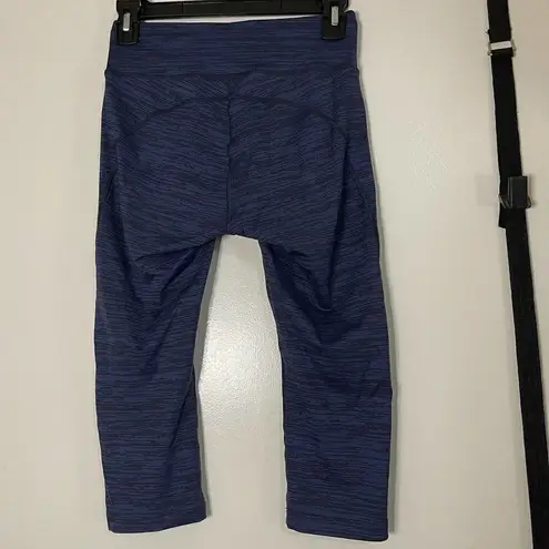 Outdoor Voices  techsweat flex kneecap workout leggings baltic blue size small