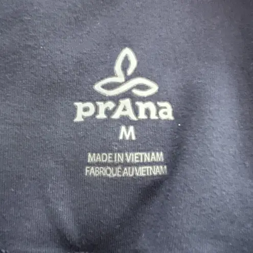 prAna Leggings Womens Medium Blue Cropped Capri Casual Workout Athleisure