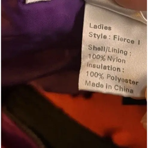 Obermeyer Vintage Ski Suit Snowsuit One Piece 8 Purple Logo Thermalite Retro