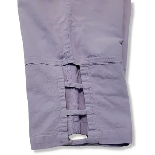 Jasmine K Pants Size Medium Crop Capris Capri Pants Casual Purple Lavender Color Women's Pants