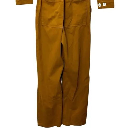 Big Bud Press Spicy Mustard Jumpsuit Women’s Size XS Everyday Workwear Brown