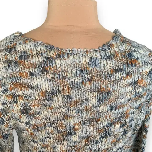 Idyllwind Miranda Lambert Multicolor Oatmeal Neutral Knit Pullover Vneck Sweater