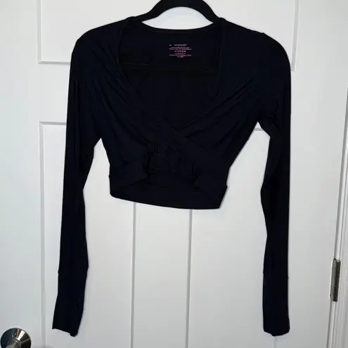 Commando NWOT Butter Wrap Top with Thumb Holes - Black