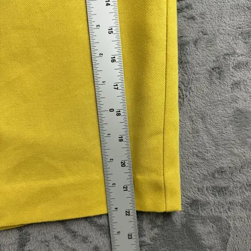 CAbi  Womens Skirt Size 8 Yellow Pencil Mini Boho Chic Career Mature Lagenlook