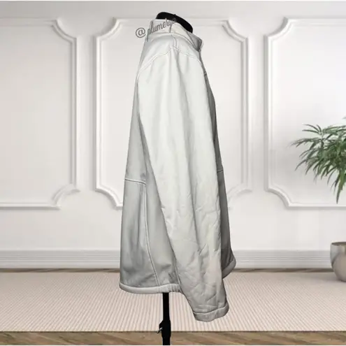 Magellan Outdoors Women's Hickory Canyon Softshell Jacket in White Size XL