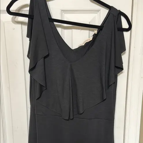 Soft Surroundings Black Sleeveless Maxi Gown Chest 19”