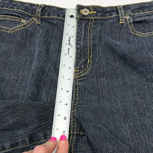 Ashley Stewart Black Straight Leg Jeans