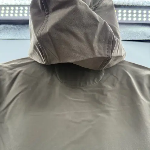 prAna Halle AT Long Sleeve Full Zip Hooded Jacket in Slate Green Sz S NEW