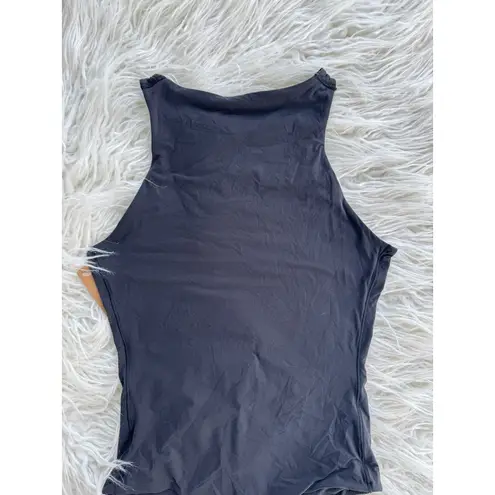 SKIMS Fits Everybody High Neck Bodysuit Onyx Size Small