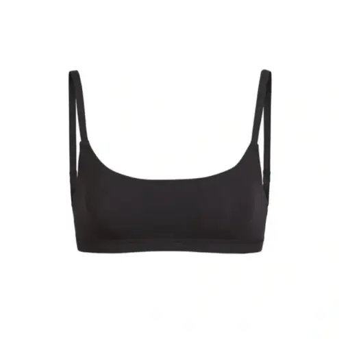 SKIMS  Fits Everybody Scoop Bralette Size XL in Onyx Black NWT
