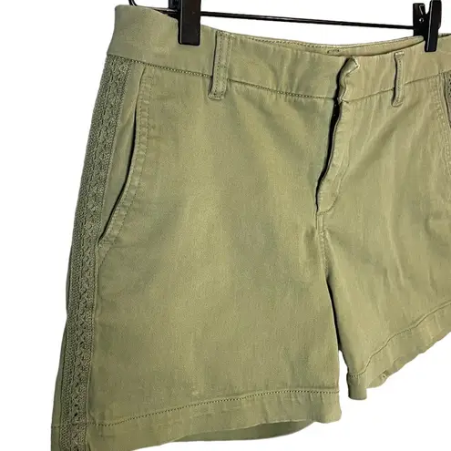 Liverpool Women’s Sz 4 / 27 Chino Shorts Olive