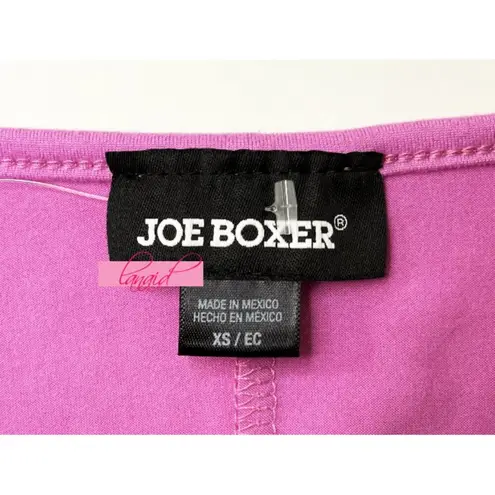 Joe Boxer Skater Dress Lavender Pink V-Neck Sweetheart A-Line Skater Fit & Flare