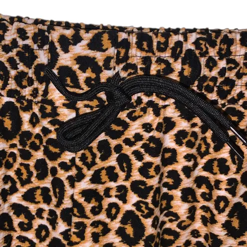 Leggings Depot NWT Full Size Spotted Downtown Leopard Print Joggers