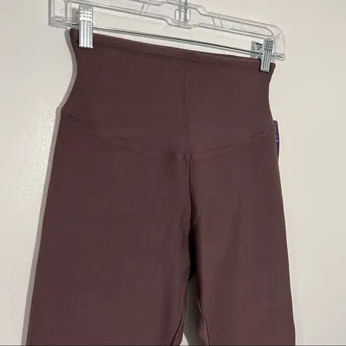 Yummie Stretch Twill Shaping Legging with Pockets In Huckleberry Size Small