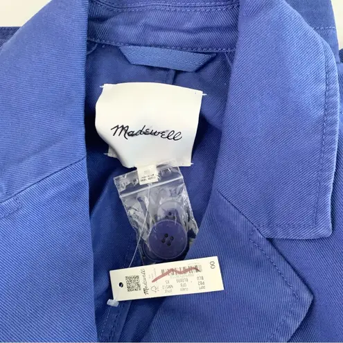 Madewell NWT  Crossover Blazer (Re)generative Chino Bluestone - Image 4