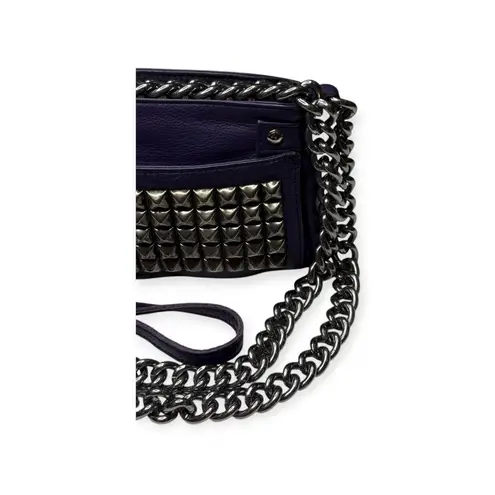 Y2K: new Tylie Malibu 𢻠Runaway Rockstud Simone Cross Body Bag 𢻠Purple Leather