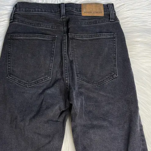Aritzia Denim Forum Black The Yoko High Rise Slim Jeans Size 25
