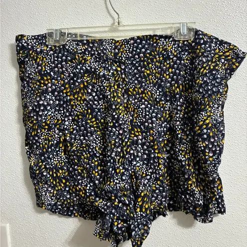 Loft  Multicolor Patterned Shorts XL - Image 1