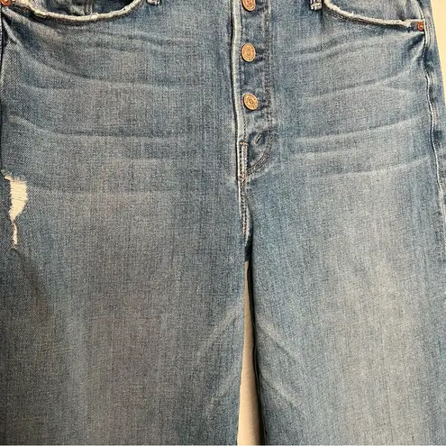 MOTHER Denim Mother The Pixie Roller Ankle Fray jeans Let’s Kick It 28