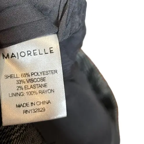 Majorelle Juno Checkered Skort Crossover Plaid Revolve Womens Size Medium