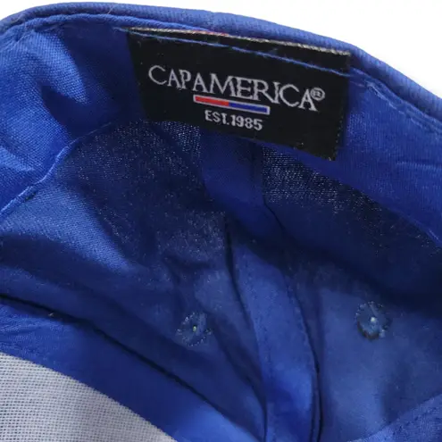 CapAmerica Bud Light Hat OSFM Adjustable Strap Back Hat Unisex Cap By Embroidery