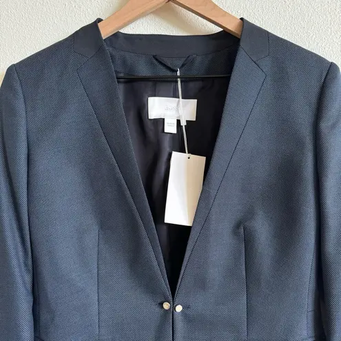 Hugo Boss  Blue Jujube Wool Blend Blazer Women's 4 NWT