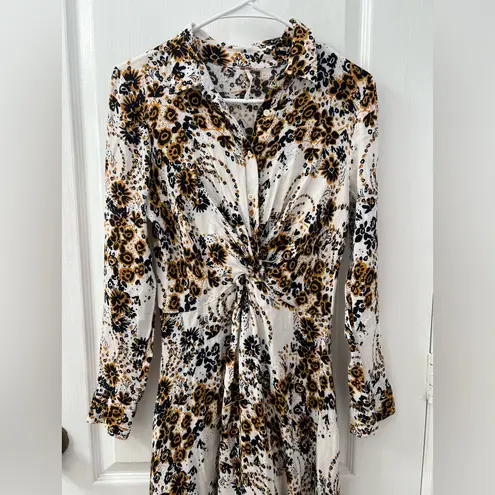 Free People  Tough Love Shirt Dress (Size 4)