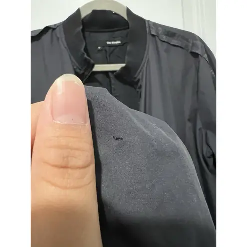 The Kooples THE Men's Blouson Bomber Jacket Windbreaker - Size Medium - Black