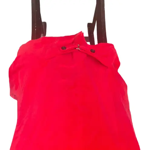 CHAUS NEW YORK Vintage Chaus Sport Red Holly Berry Christmas Vest Size 16