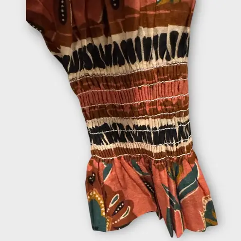 Farm Rio Riad Botanical Blouse Size XS