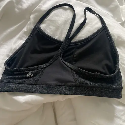 Lululemon  power V grey sports bra size 2