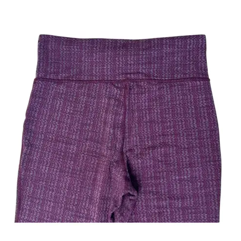 LULULEMON Skinny Will Yoga Pant Ziggy Wee October Inkwell Convertible Waist Sz L Purple Size M