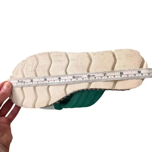 RUE DE LA LUNE beaded freedom sandals in green 7