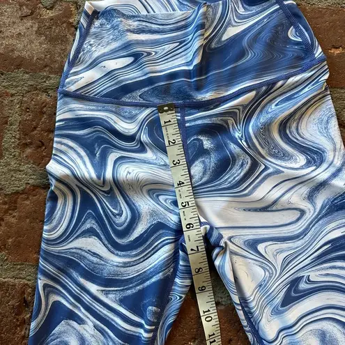 Carbon38 Marble Swirl Blue & White High