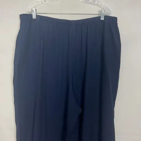 Vintage Petite Perceptions Womens Pull On Dress Pants 24 Career Party Formal Blue Size undefined