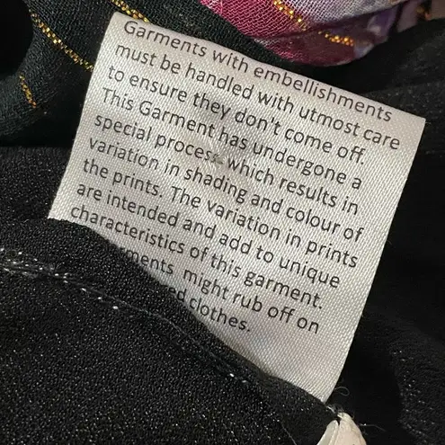 ROCOCO SAND Moonlight Floral Metallic Maxi Tiered Dress