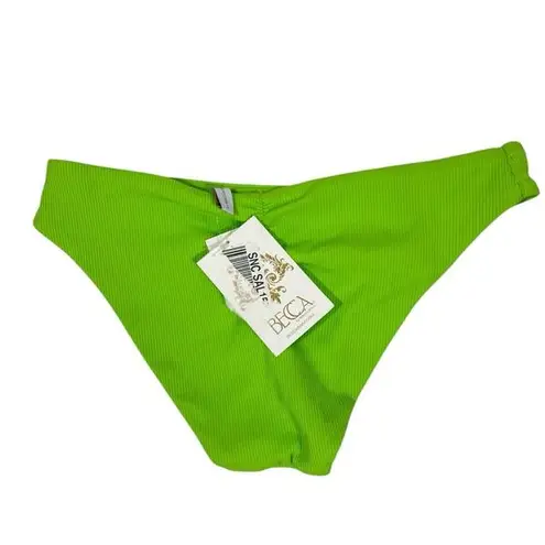 Becca by Rebecca Virtue Fine Line Rib Adela Hipster Bottoms Kiwi S