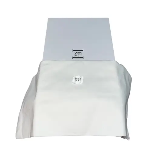 Helsa NEW NIB Maja Suede Peep Toe Sandal Heel In Black