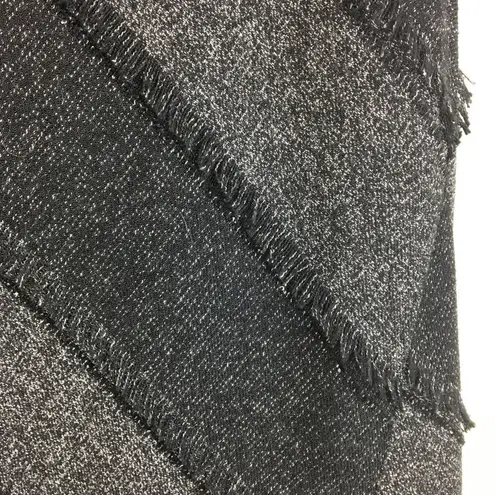 Ilusion Gray Patchwork cottage farmhouse granny core Maxi Skirt 8