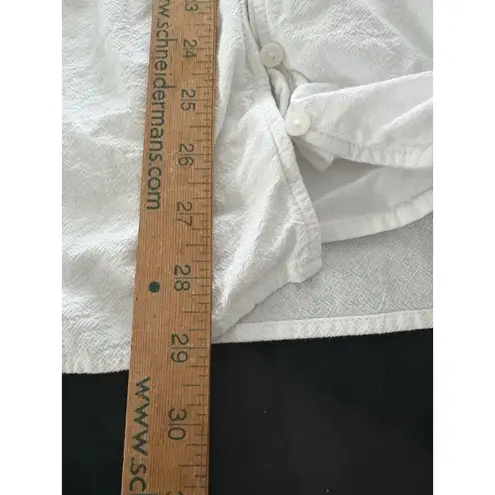 Universal Threads  Babydoll Sundress Size Medium White Ruffle Beach Coastal Lagen