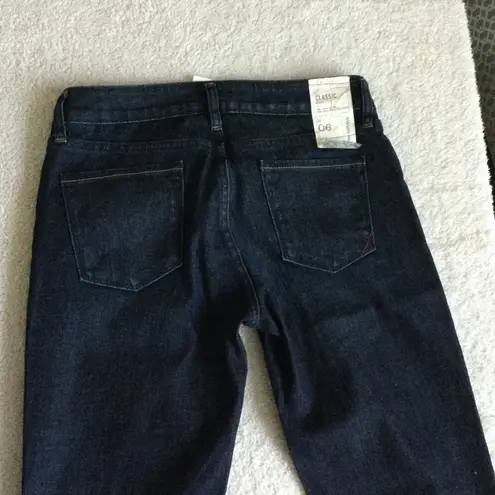 Banana Republic NWT Classic Boot Cut Jean Y2K Dark - Sz 6