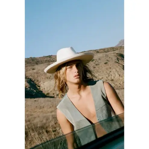 Lack of Color Melodic Fedora Hat in Ivory Small 55 cm New Beach western - Image 13