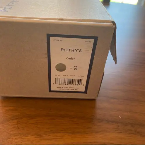 Rothy's Women’s Rothy’s Almond Toe Slides in cedar green size 9