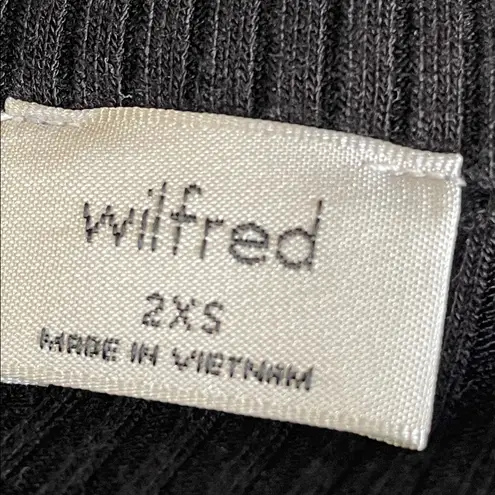 Wilfred Black Cove Knit Dress Size XXS