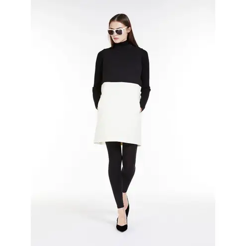 Max Mara Virgin Wool Knee-Length Dress Size: XL | US 14