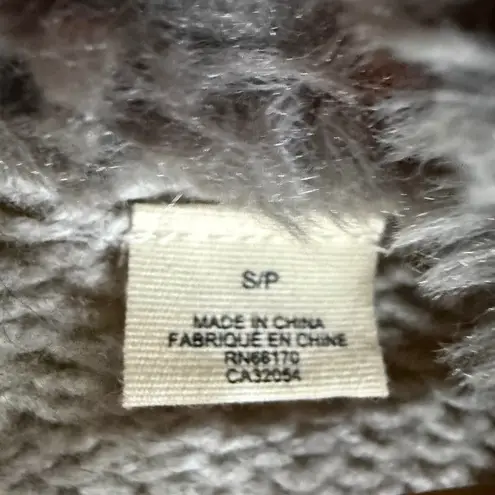 Anthro SLEEPING ON SNOW Gray Wool Yak Penny Lane L/S Cardigan Sweater Size Small