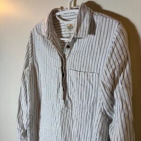 Marine layer Popover Top Size Small 100% Organic Cotton