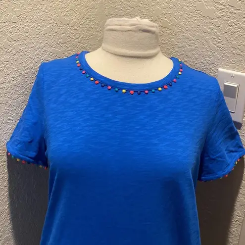 Boden Royal Blue Heather Cotton T